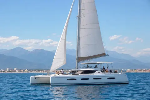 Catamaran Lodos – sortie en petit comité
