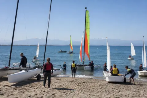 École de voile Les Voiles Blanches