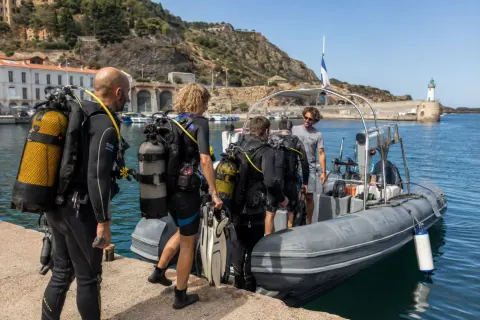 Le Paradis des Bulles – plongée à Port-Vendres