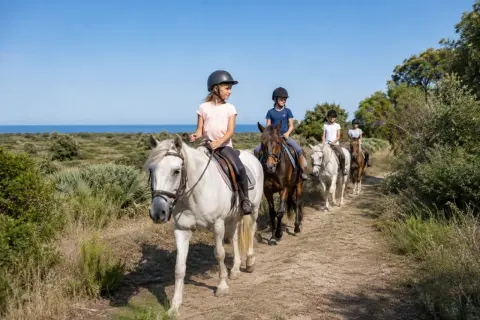 Le Cheval Andalou – promenades à Saint-Cyprien