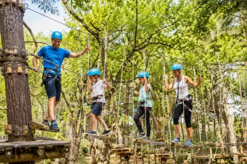 Palau Aventures – parcours accrobranche