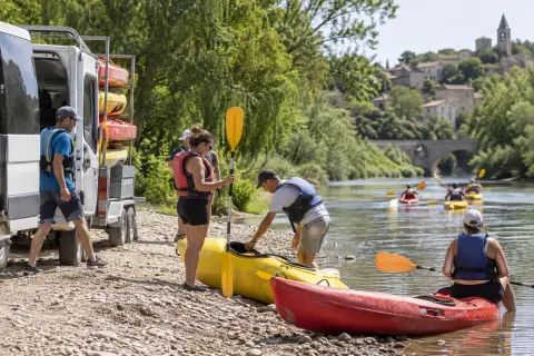 Canoë Kayak Limoux — parcours Limoux-Cépie