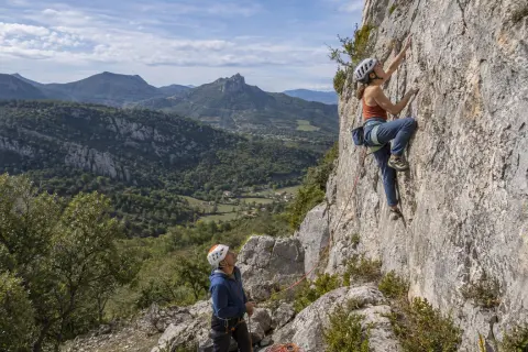 Site d’escalade du pic des Sarrasis