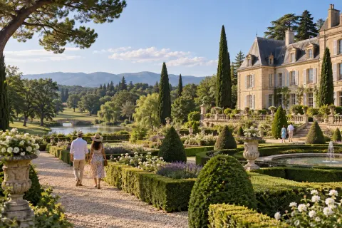 Parc du château de Pennautier