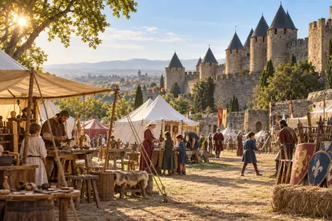 Camp médiéval de Carcassonne