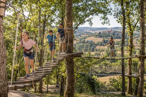 Accrobranche La Canopée Dentelée