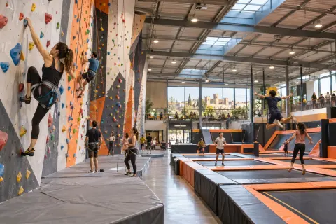 41 Fun Street — escalade indoor