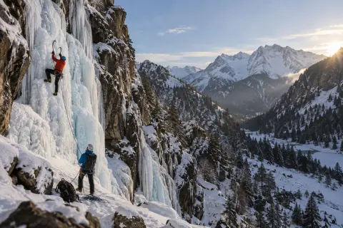 Alpinisme et cascades de glace avec Baptiste Sicre