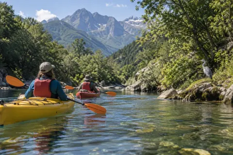 Animation nature en kayak – Le Desman des Pyrénées