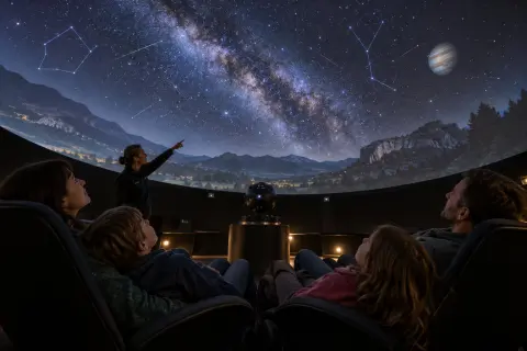 Animation planétarium au Mas-d’Azil
