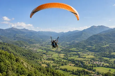 Baptème parapente Piou piou