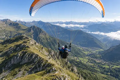 Baptème parapente sensation