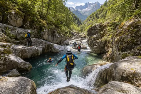 Canyon d’Orlu avec Akrobranch d’Orlu