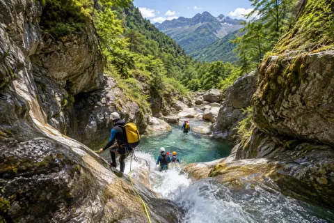 Canyoning avec Ariege Canyon Aventure