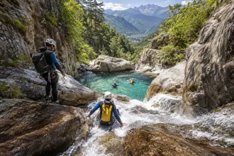 Canyoning avec Baptiste Sicre