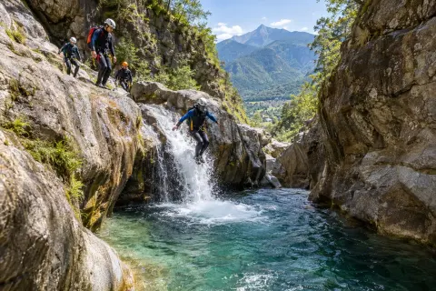 Canyoning avec Ici et Ailleurs