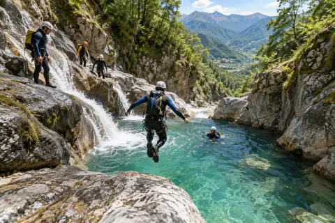 Canyoning avec la Maison de la Montagne
