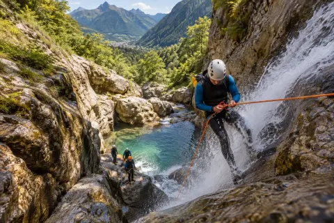 Canyoning avec Marie Escalade Canyon