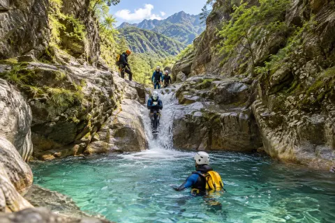 Canyoning avec O’Calm Canyon