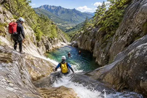 Canyoning avec Sibelle escapade