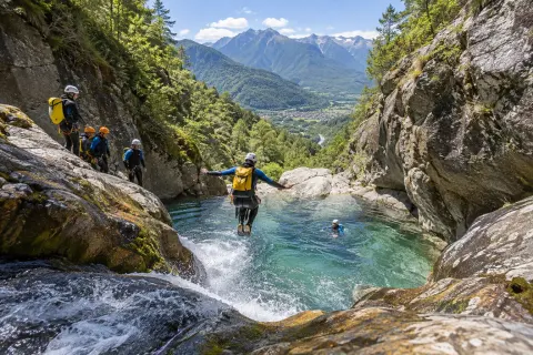 Canyoning avec Wesh Canyon