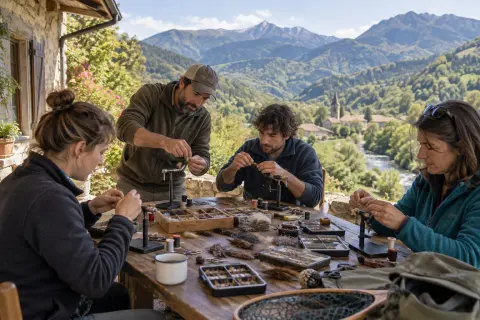 Cours de montage de mouches – demi journée