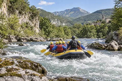 Descente en rafting
