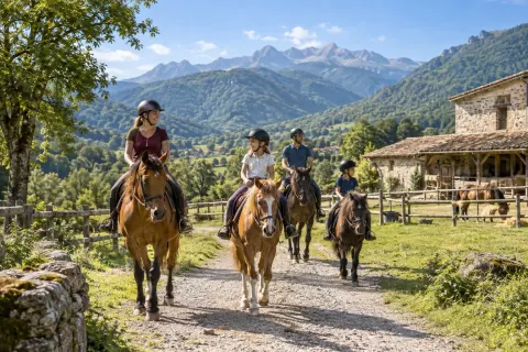 Equitation avec la ferme équestre de Thomas et Elsa