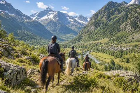 Equitation avec les écuries du Montcalm