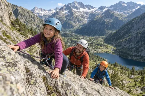 Escalade avec Montcalm Aventure