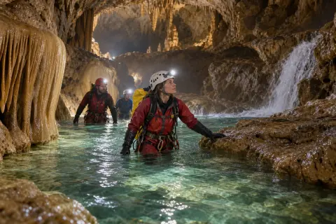 Gouffre des eaux chaudes avec Vertikarst