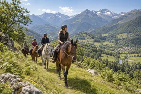 Les chevaux de la Spone Promenades à cheval et randonnées équestres