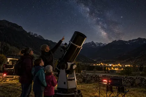 Soirées Observation du ciel au télescope