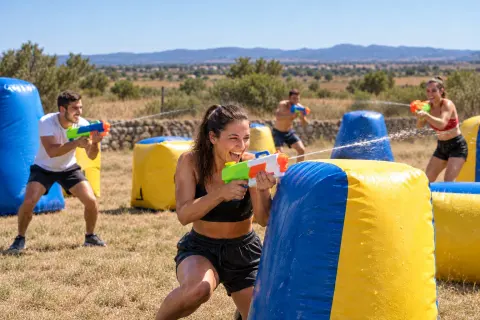 Water Paint War — jeux de pistolets à eau