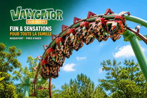 Walygator Sud-Ouest : parc d’attractions et aventure aquatique